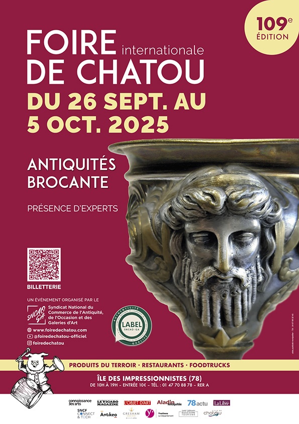 Foire de Chatou septembre octobre 2025